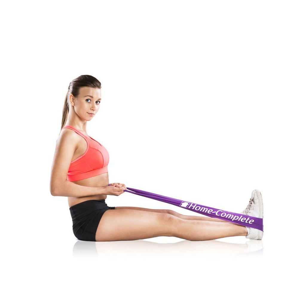 Resistance Bands Exercise Loops- Set of 4 Resistant Workout Bands for Fitness Muscle Tonin